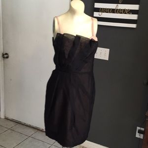 Marc Jacobs silk cocktail dress size 6 pleated